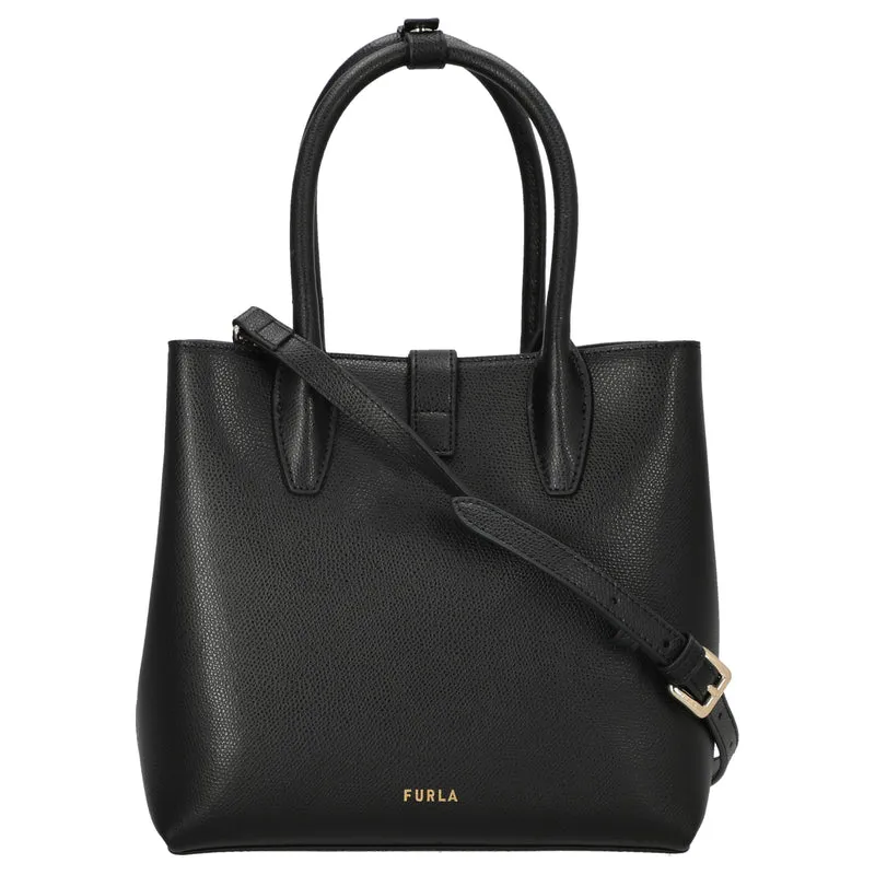 Furla Goccia Tote Base - Bolso de mano S 22 cm (nero)