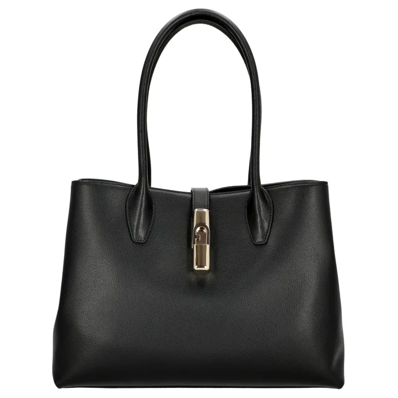 Furla Goccia Tote Base - Bolso de mano M 33 cm (nero)