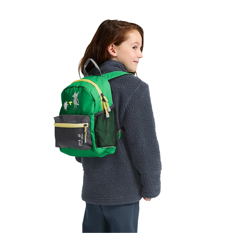 Jack Wolfskin Little Scout 10 - Mochila infantil 29 cm (mystric green)