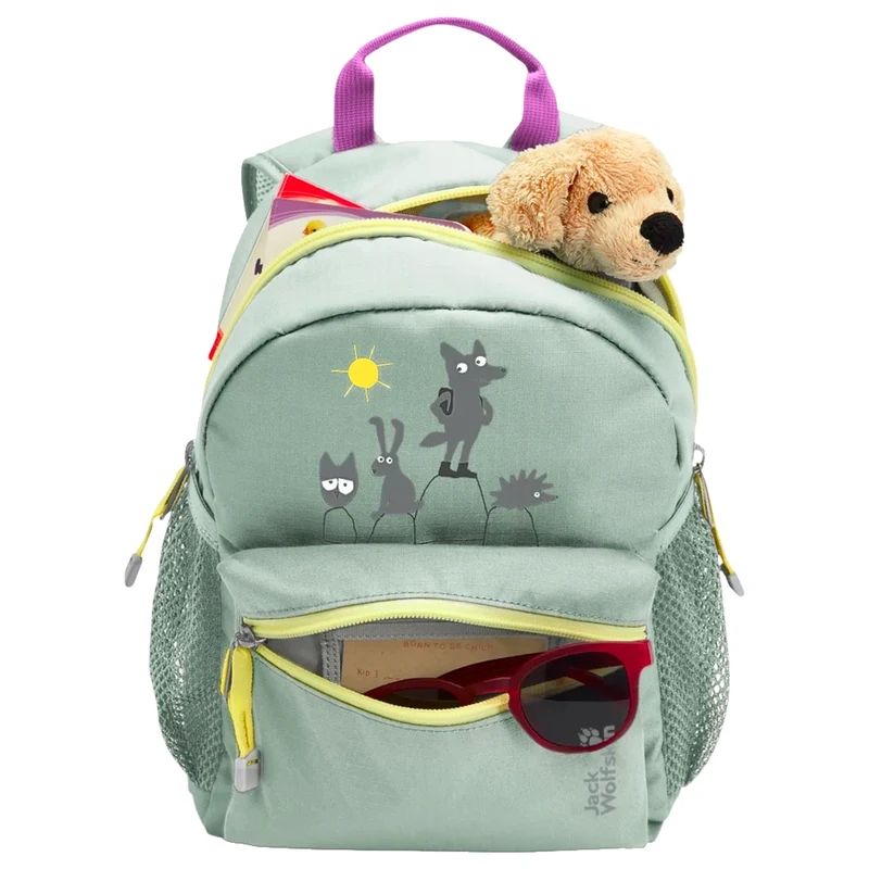 Jack Wolfskin Little Scout 10 - Mochila infantil 29 cm (green zinnia)