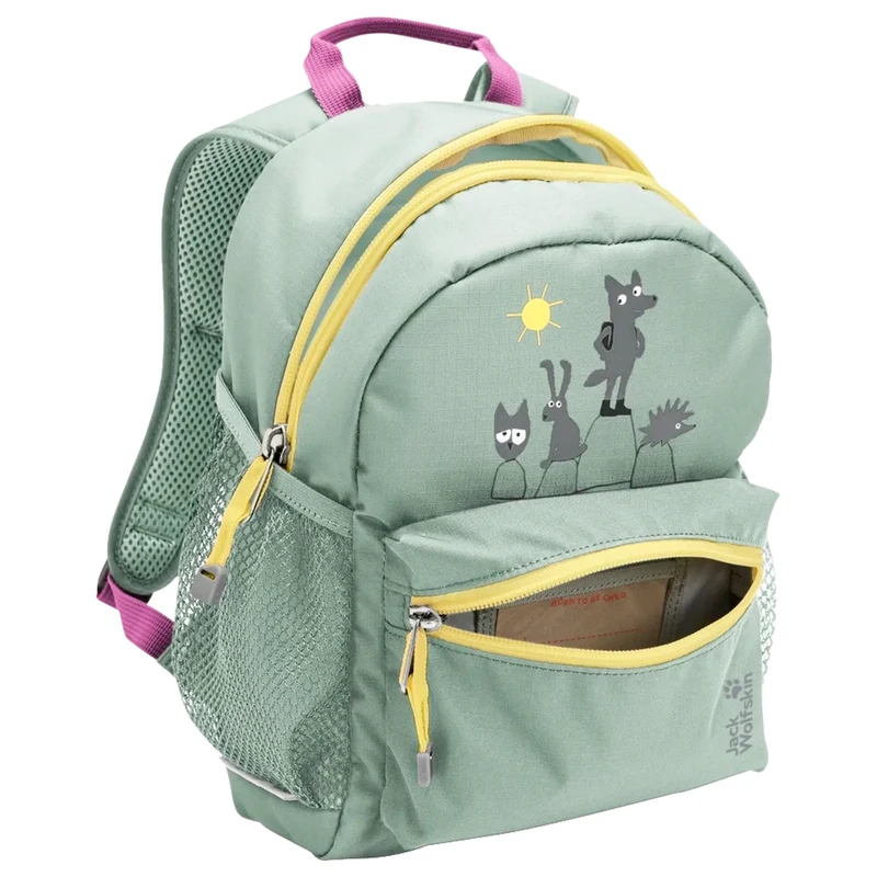 Jack Wolfskin Little Scout 10 - Mochila infantil 29 cm (green zinnia)