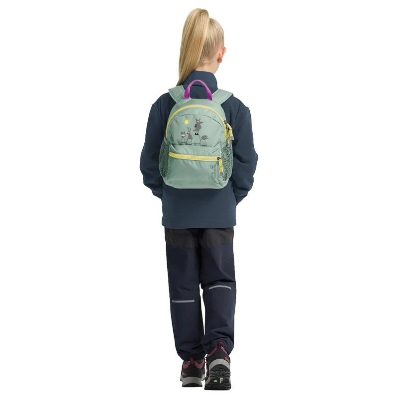 Jack Wolfskin Little Scout 10 - Mochila infantil 29 cm (green zinnia)