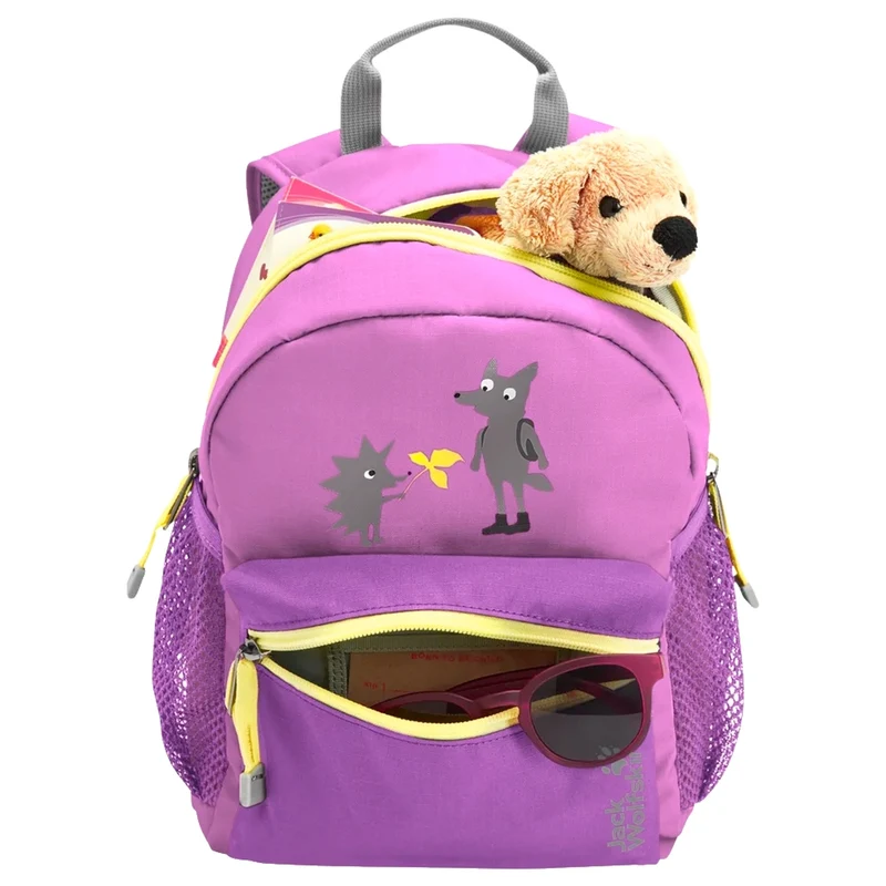 Jack Wolfskin Little Scout 10 - Mochila infantil 29 cm (foxglove)