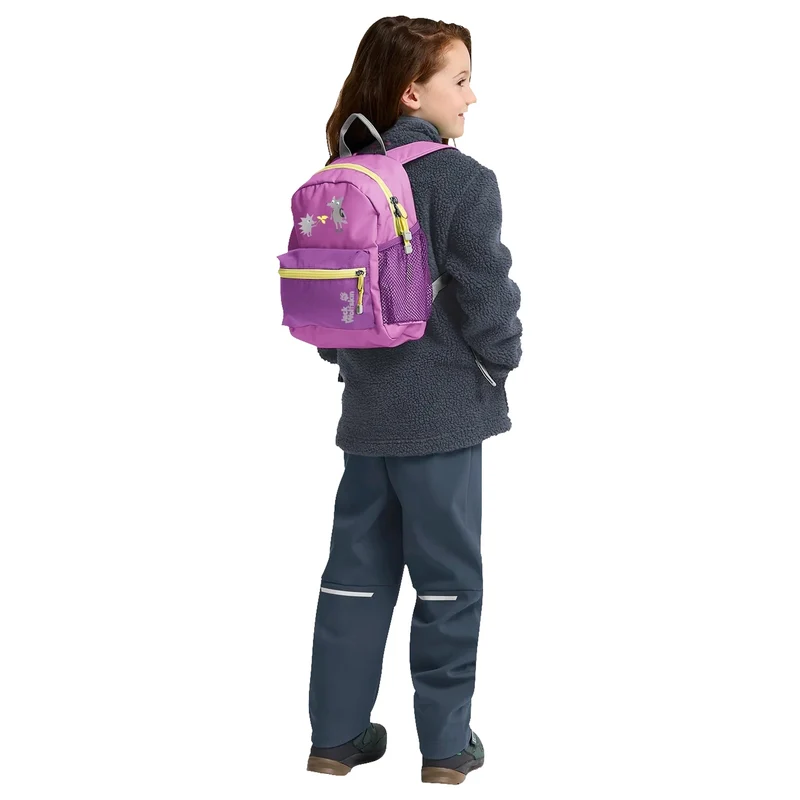 Jack Wolfskin Little Scout 10 - Mochila infantil 29 cm (foxglove)