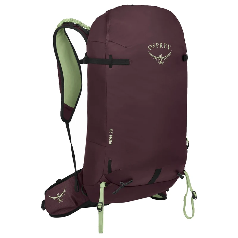 Osprey Firn 28 - Mochila de esquí 60 cm (elderberry purple/peppermint green, S/M)