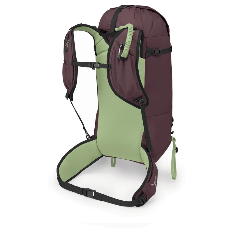 Osprey Firn 28 - Mochila de esquí 60 cm (elderberry purple/peppermint green, S/M)