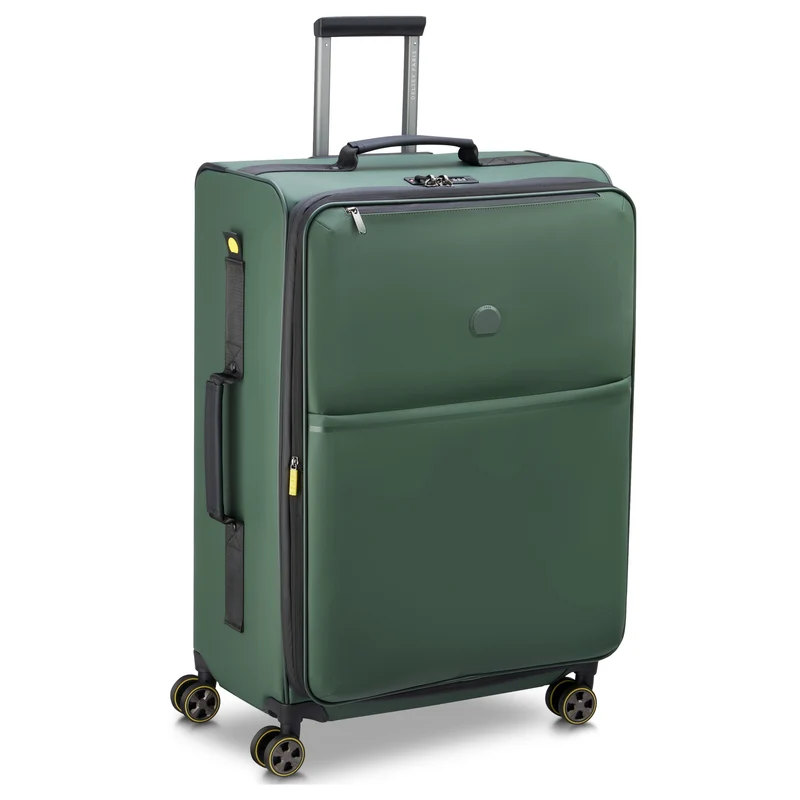 Delsey Paris Turenne Soft - Trolley de 4 ruedas 76 cm expandible (gruen)