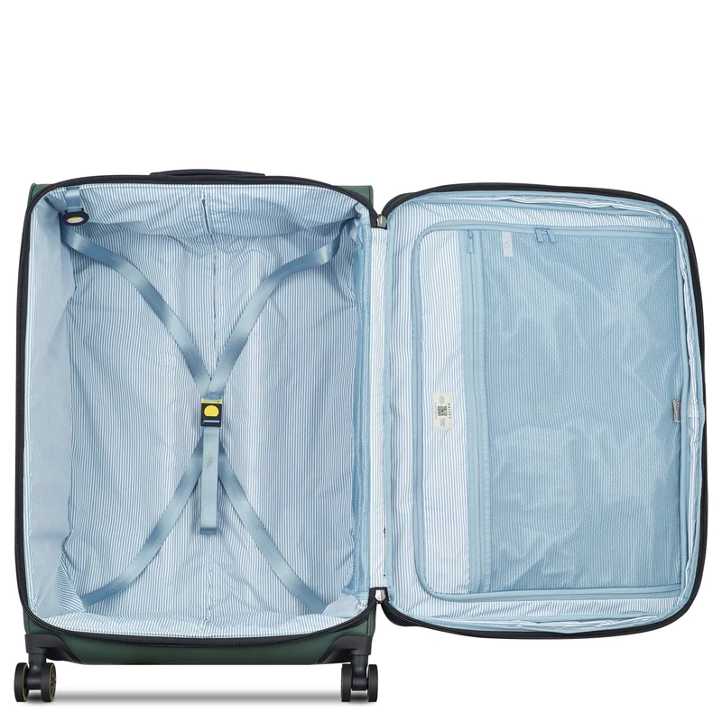Delsey Paris Turenne Soft - Trolley de 4 ruedas 76 cm expandible (gruen)