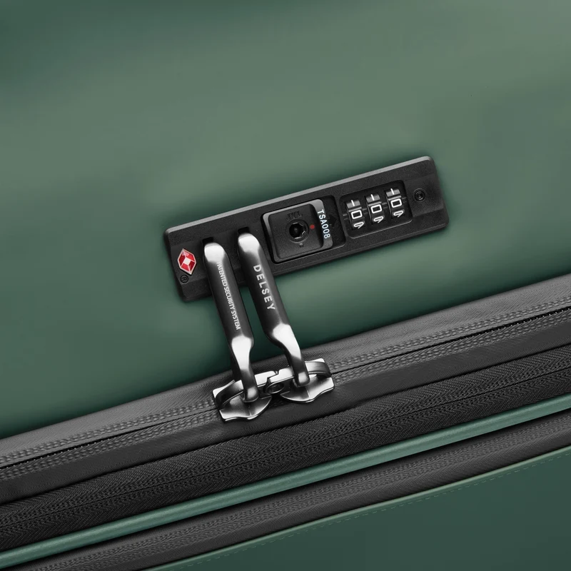 Delsey Paris Turenne Soft - Trolley de 4 ruedas 76 cm expandible (gruen)