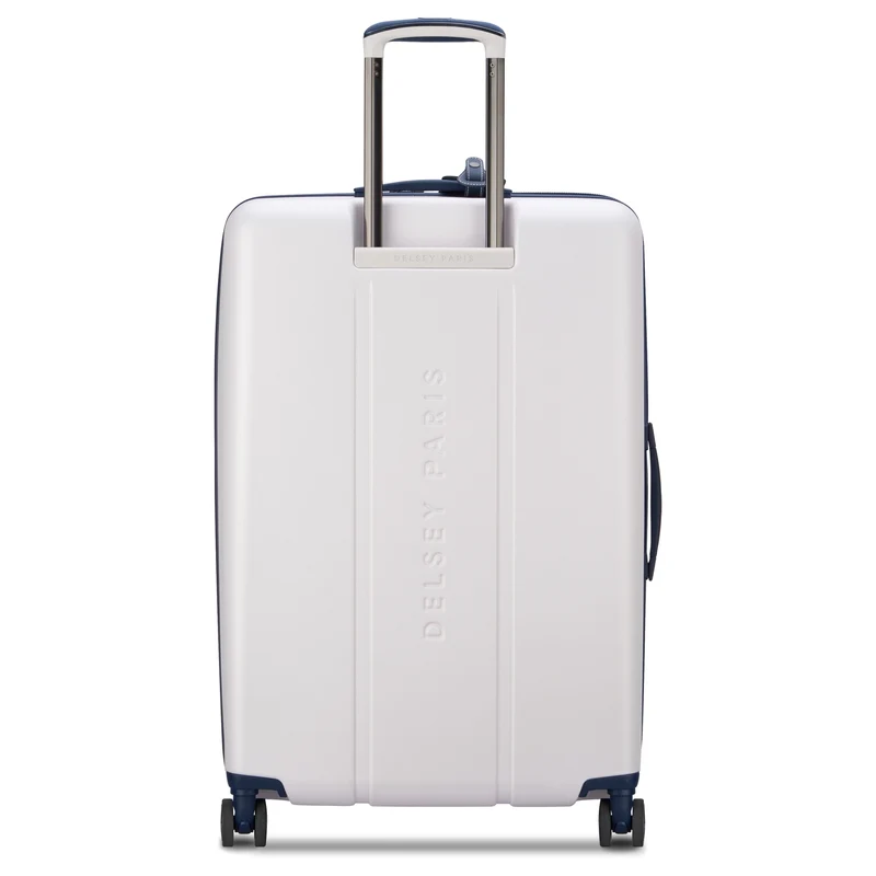 Delsey Paris Cadence - Trolley de 4 ruedas 76 cm expandible (elfenbein/blau)