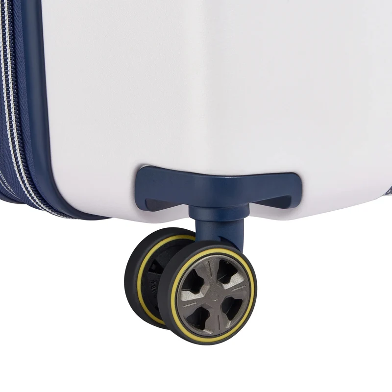 Delsey Paris Cadence - Trolley de 4 ruedas 76 cm expandible (elfenbein/blau)
