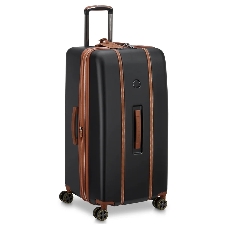 Delsey Paris Cadence Trunk - Trolley de 4 ruedas 80 cm expandible (schwarz)