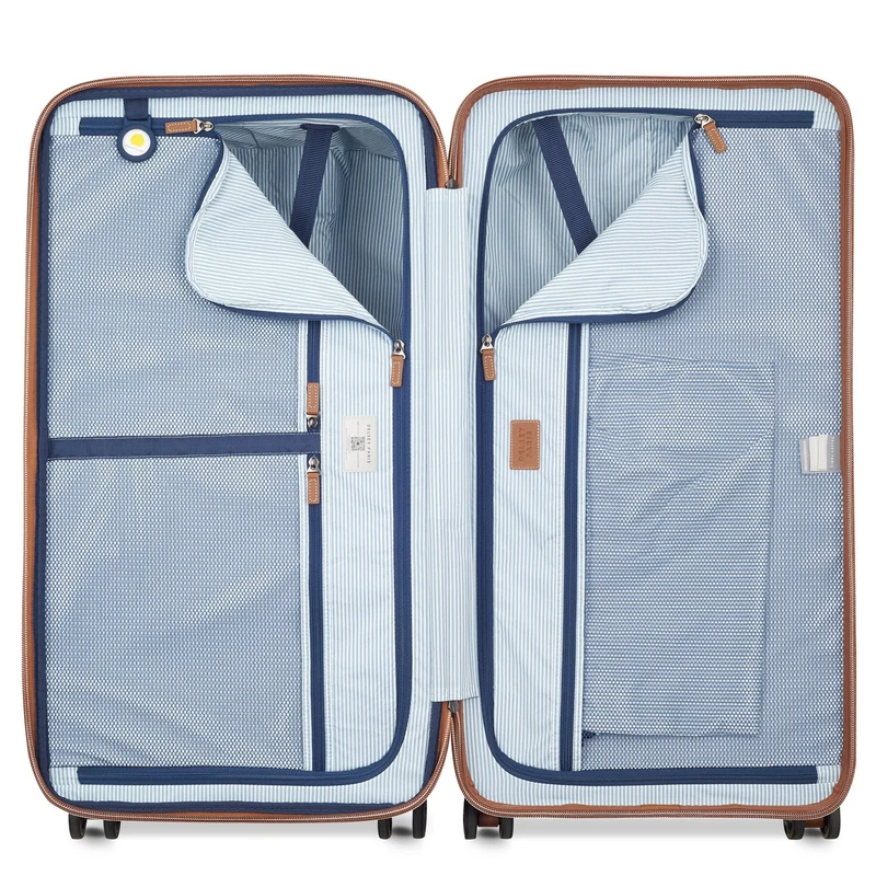 Delsey Paris Cadence Trunk - Trolley de 4 ruedas 80 cm expandible (schwarz)