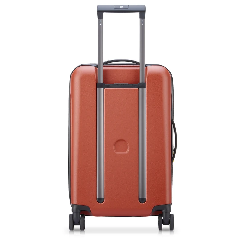 Delsey Paris Turenne 2.0 - Trolley de cabina con 4 ruedas y bolsillo delantero 55 cm USB erw. (backstein)