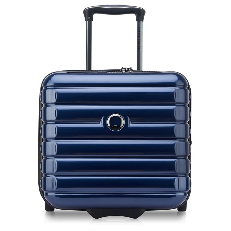 Delsey Paris Shadow 5.0 - Trolley de negocios con 2 ruedas 38 cm expandible (marineblau)