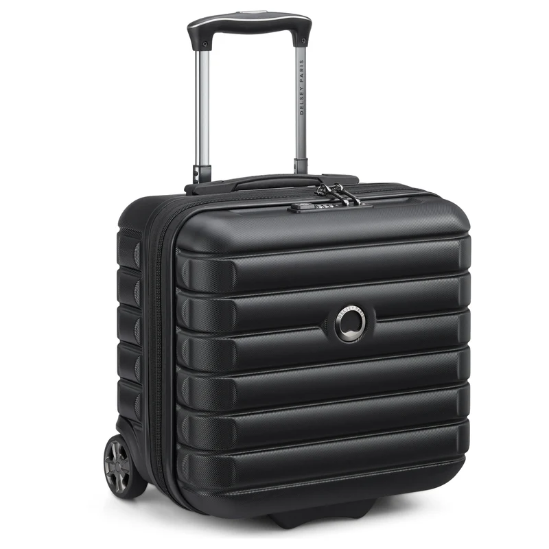 Delsey Paris Shadow 5.0 - Trolley de negocios con 2 ruedas 38 cm expandible (schwarz)