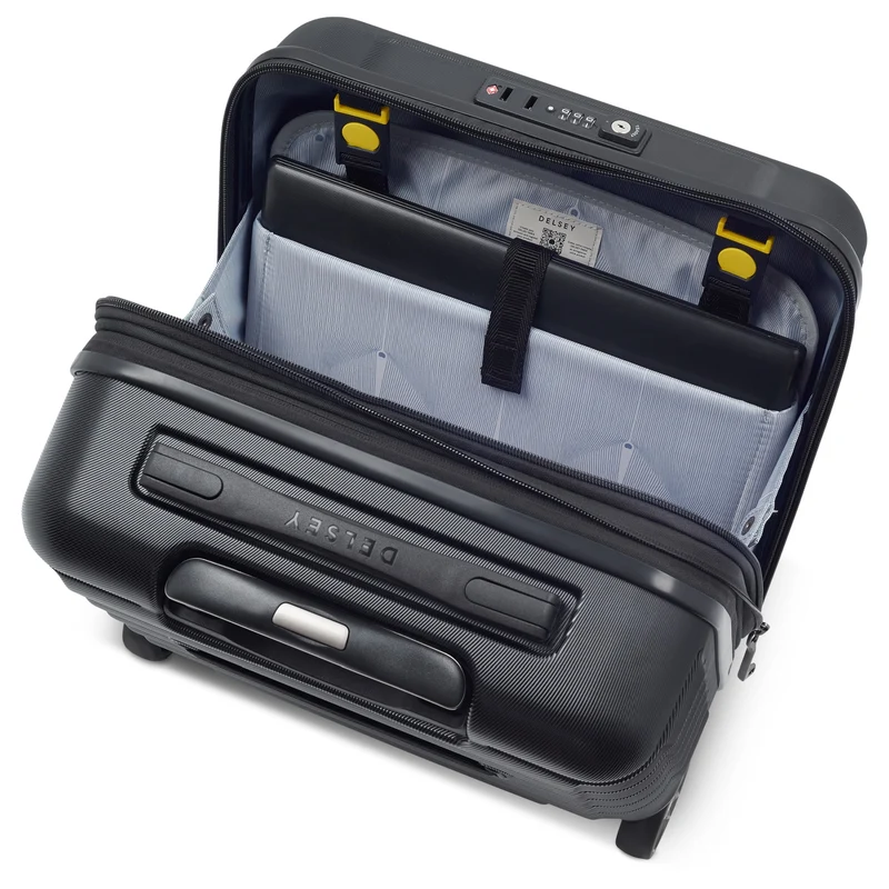 Delsey Paris Shadow 5.0 - Trolley de negocios con 2 ruedas 38 cm expandible (schwarz)