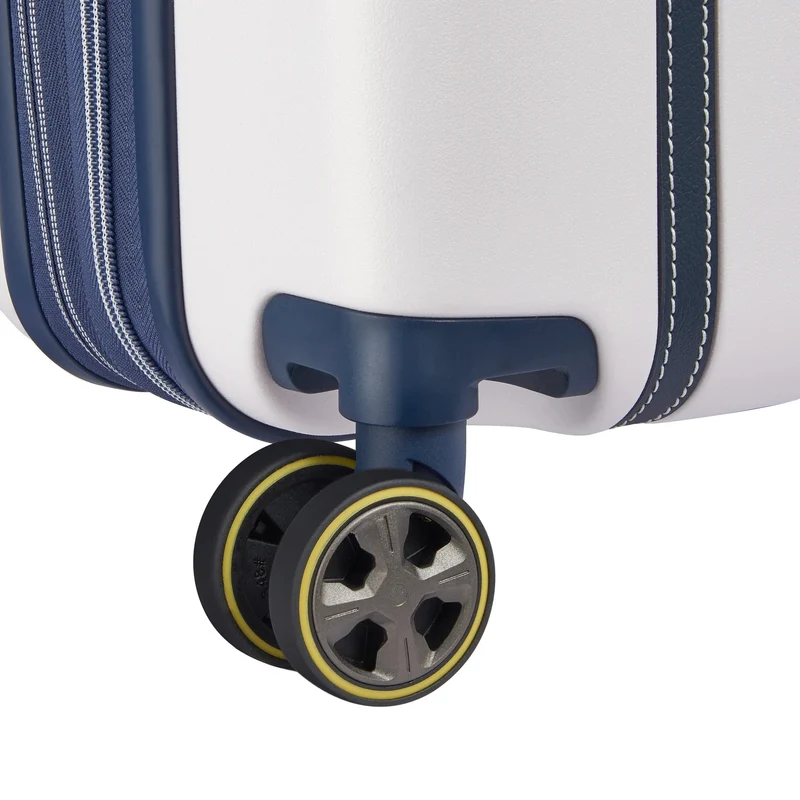 Delsey Paris Cadence - Trolley de cabina de 4 ruedas 55 cm expandible (elfenbein/blau)
