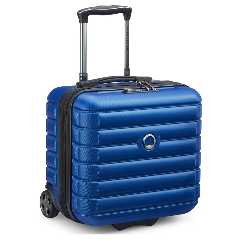 Delsey Paris Shadow 5.0 - Trolley de negocios de 2 ruedas 38 cm expandible (blau)