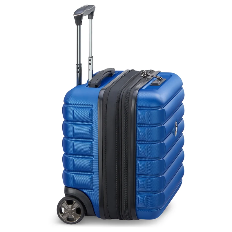 Delsey Paris Shadow 5.0 - Trolley de negocios de 2 ruedas 38 cm expandible (blau)