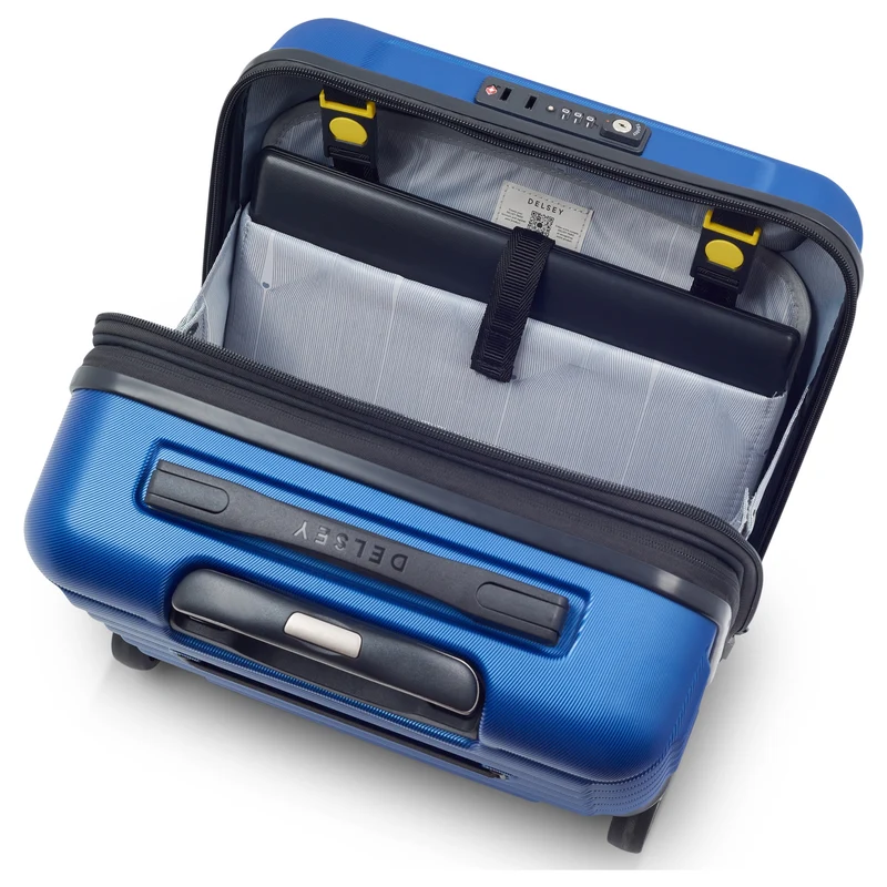 Delsey Paris Shadow 5.0 - Trolley de negocios de 2 ruedas 38 cm expandible (blau)