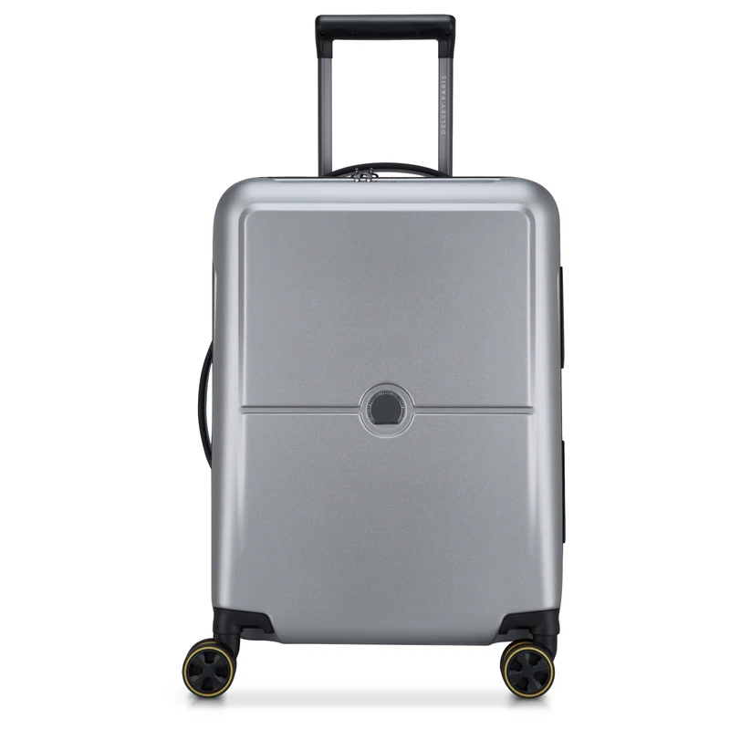 Delsey Paris Turenne 2.0 - Trolley de cabina slim con 4 ruedas 55 cm (silber)