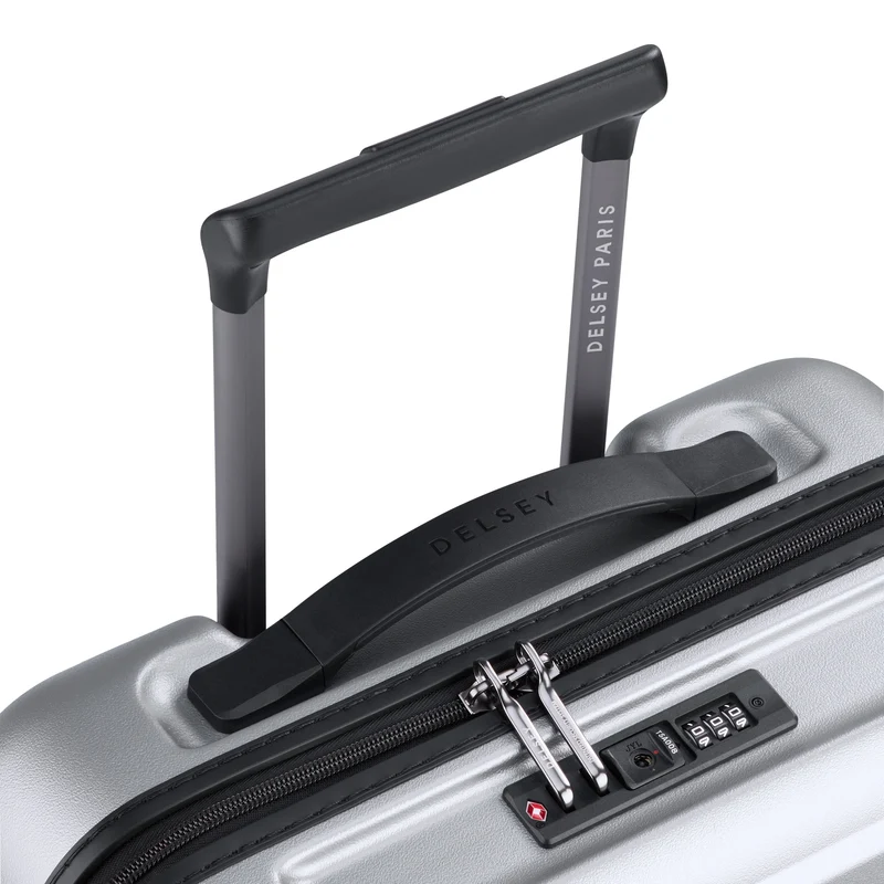 Delsey Paris Turenne 2.0 - Trolley de cabina slim con 4 ruedas 55 cm (silber)