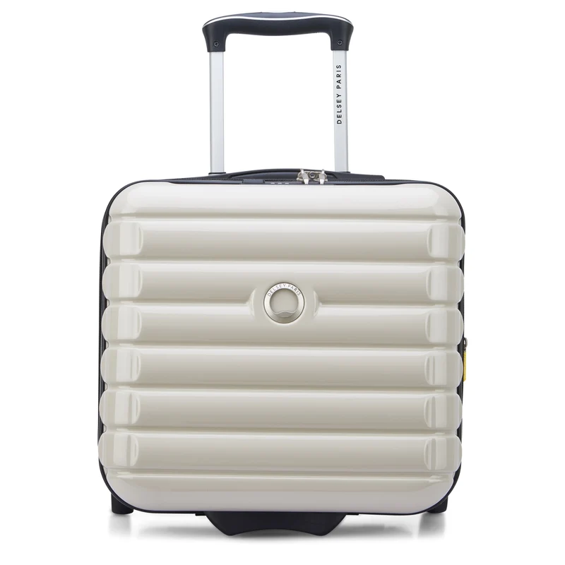 Delsey Paris Shadow 5.0 - Trolley de negocios con 2 ruedas 38 cm expandible (elfenbein)