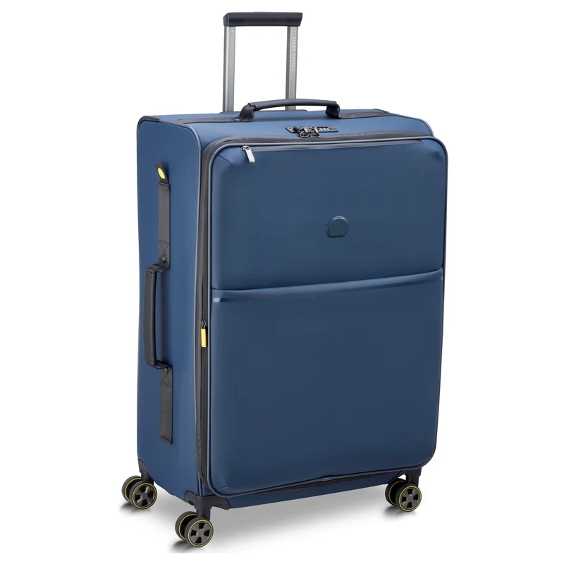 Delsey Paris Turenne Soft - Trolley de 4 ruedas 76 cm expandible (nachtblau)