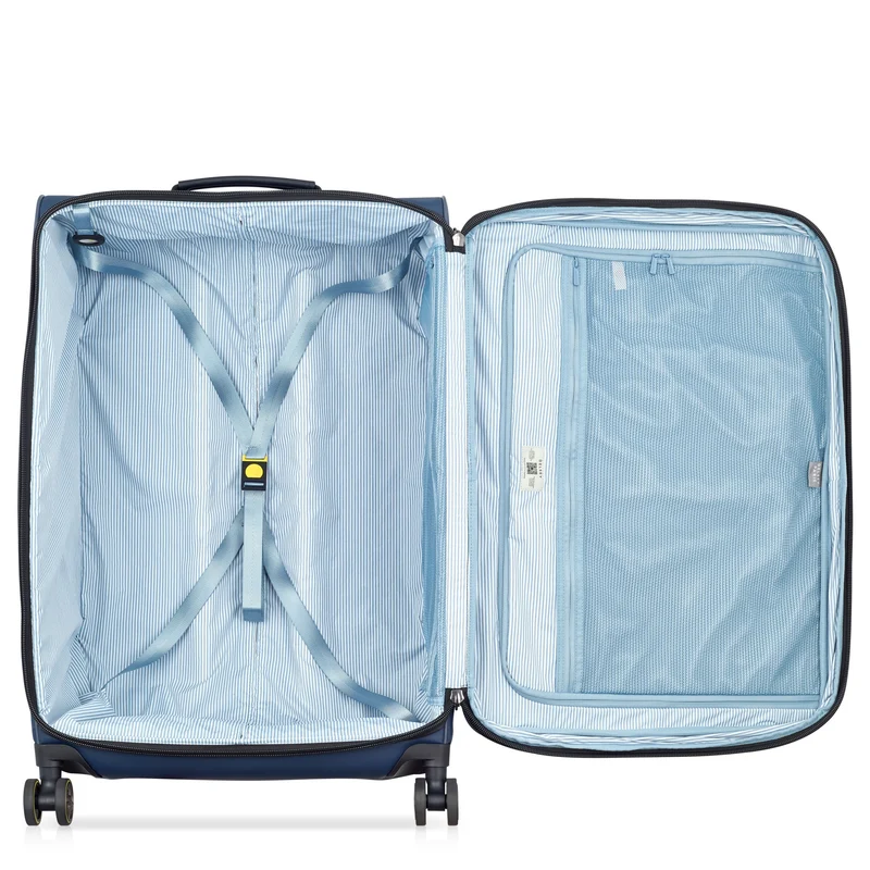 Delsey Paris Turenne Soft - Trolley de 4 ruedas 76 cm expandible (nachtblau)