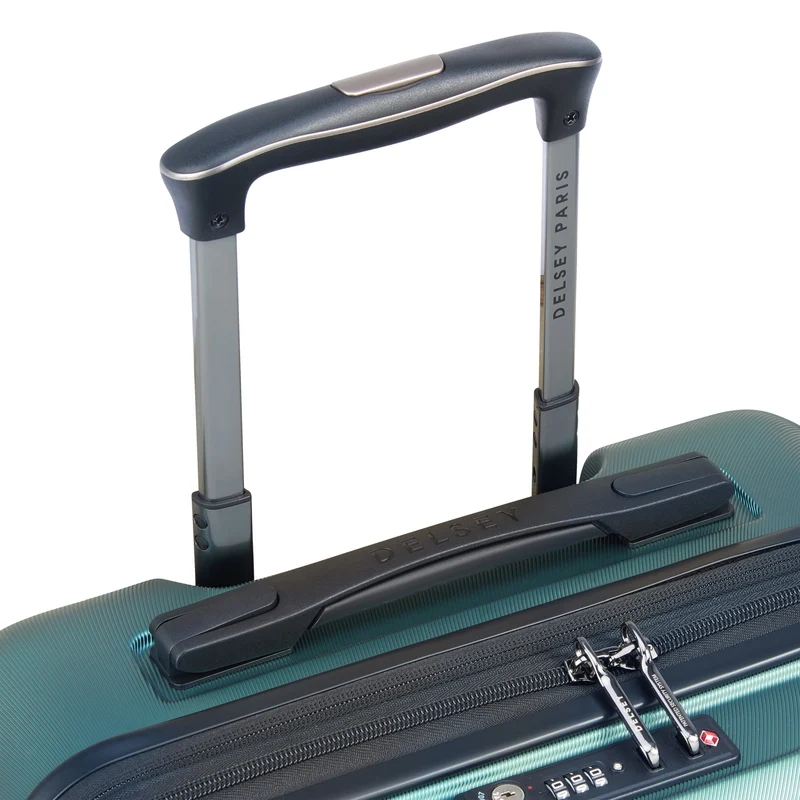 Delsey Paris Shadow 5.0 - Trolley de negocios con 2 ruedas 38 cm expandible (gruen)