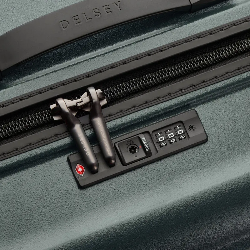 Delsey Paris Turenne 2.0 Trunk - Trolley de 4 ruedas 80 cm (gruen)
