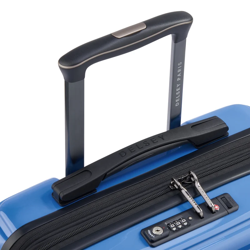 Delsey Paris Shadow 5.0 - Trolley de cabina delgado de 4 ruedas 55 cm expandible (marina)