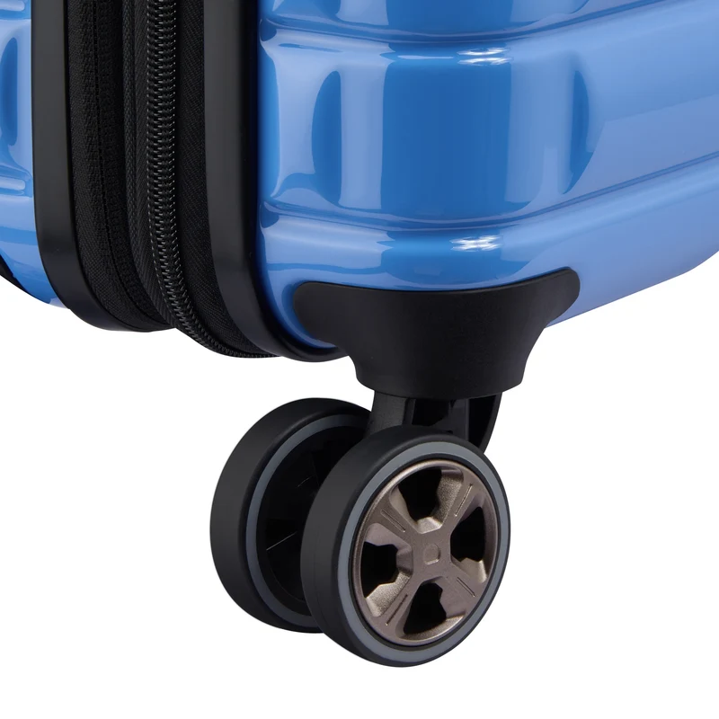 Delsey Paris Shadow 5.0 - Trolley de cabina delgado de 4 ruedas 55 cm expandible (marina)