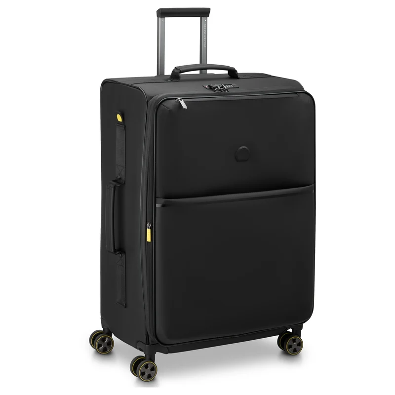 Delsey Paris Turenne Soft - Trolley de 4 ruedas 76 cm expandible (schwarz)