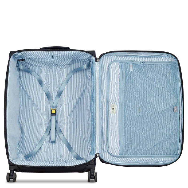 Delsey Paris Turenne Soft - Trolley de 4 ruedas 76 cm expandible (schwarz)