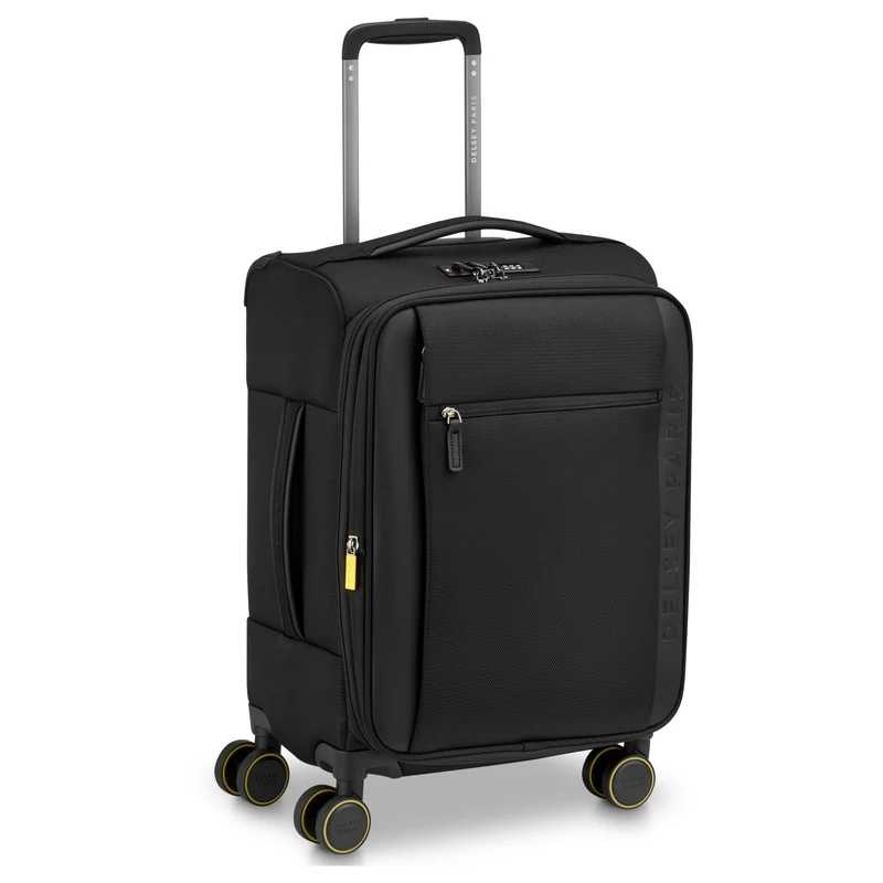 Delsey Paris Montmartre 3 - Trolley de cabina con 4 ruedas 55 cm expandible (schwarz)