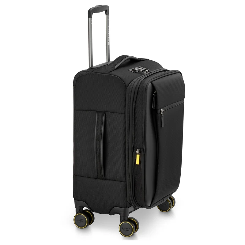 Delsey Paris Montmartre 3 - Trolley de cabina con 4 ruedas 55 cm expandible (schwarz)