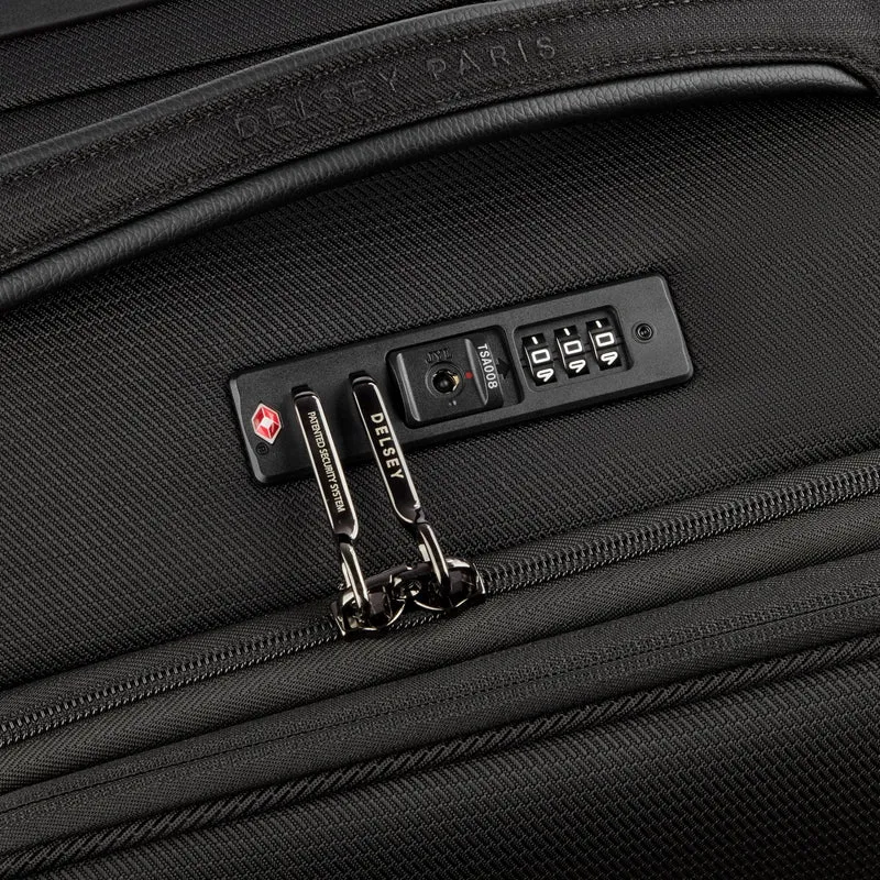 Delsey Paris Montmartre 3 - Trolley de cabina con 4 ruedas 55 cm expandible (schwarz)