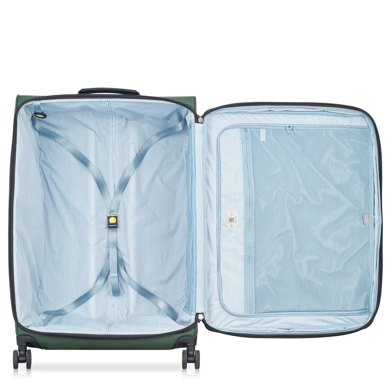 Delsey Paris Turenne Soft - Trolley de 4 ruedas 83 cm expandible (gruen)