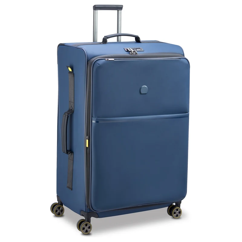 Delsey Paris Turenne Soft - Trolley de 4 ruedas 83 cm expandible (nachtblau)
