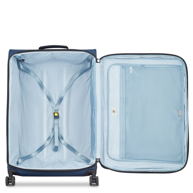Delsey Paris Turenne Soft - Trolley de 4 ruedas 83 cm expandible (nachtblau)