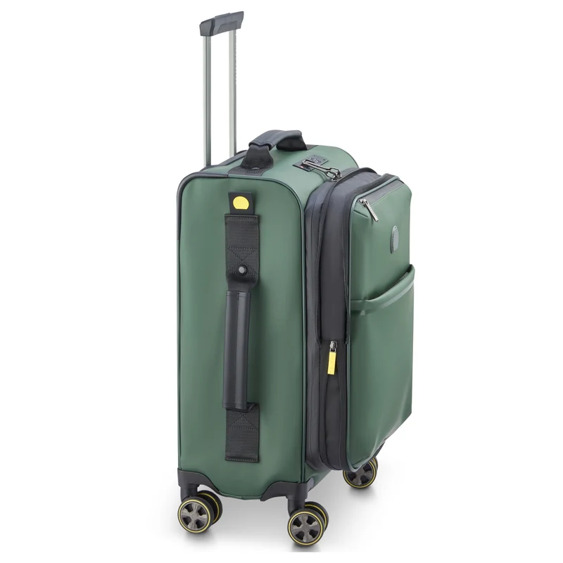 Delsey Paris Turenne Soft - Trolley de 4 ruedas 56 cm S expandible (gruen)