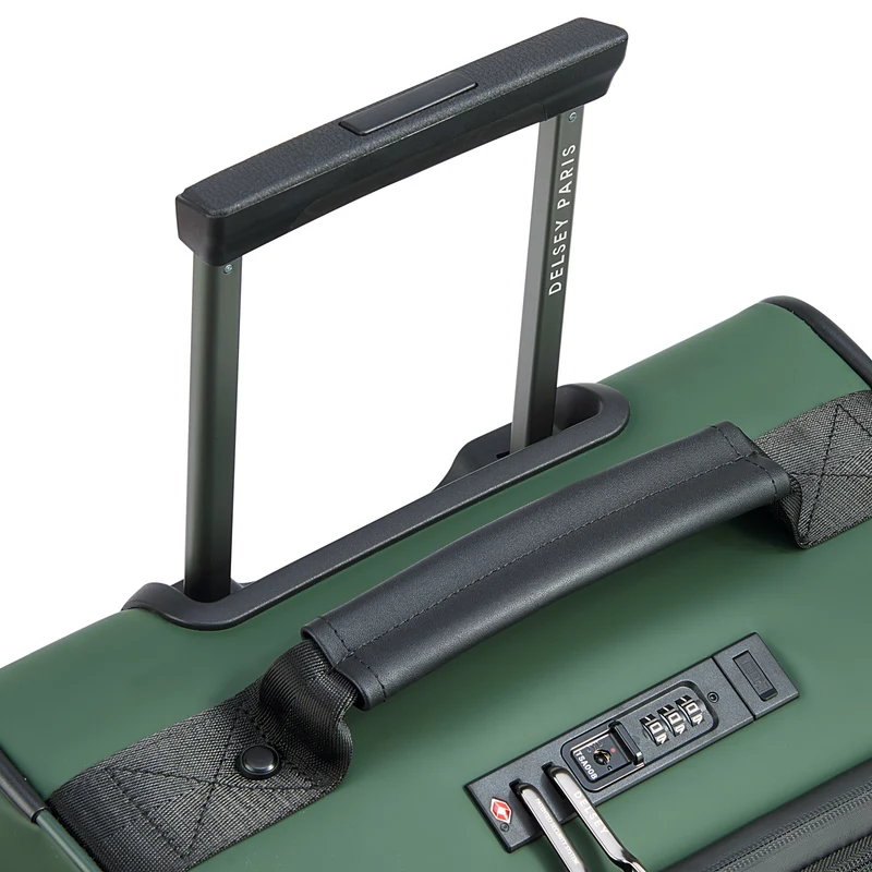 Delsey Paris Turenne Soft - Trolley de 4 ruedas 56 cm S expandible (gruen)