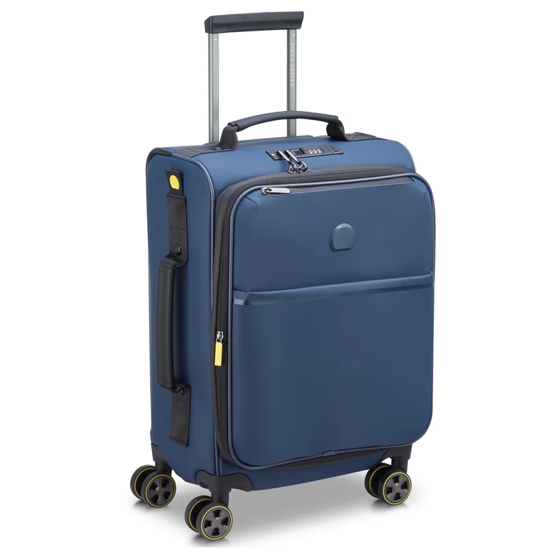 Delsey Paris Turenne Soft - Trolley de 4 ruedas 56 cm S expandible (nachtblau)