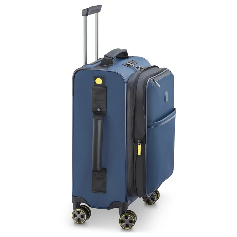 Delsey Paris Turenne Soft - Trolley de 4 ruedas 56 cm S expandible (nachtblau)