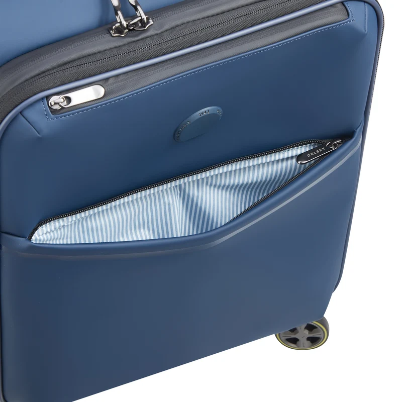 Delsey Paris Turenne Soft - Trolley de 4 ruedas 56 cm S expandible (nachtblau)