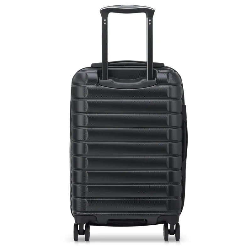 Delsey Paris Shadow 5.0 - Trolley de cabina con 4 ruedas y USB 55 cm (schwarz)