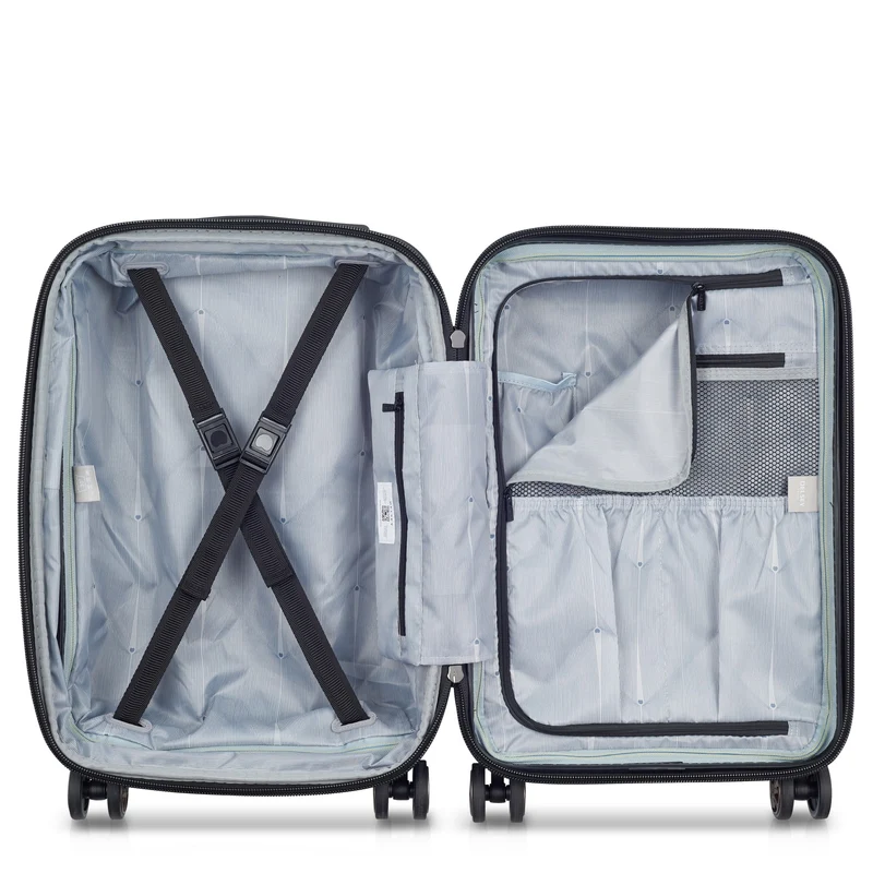 Delsey Paris Shadow 5.0 - Trolley de cabina con 4 ruedas y USB 55 cm (schwarz)