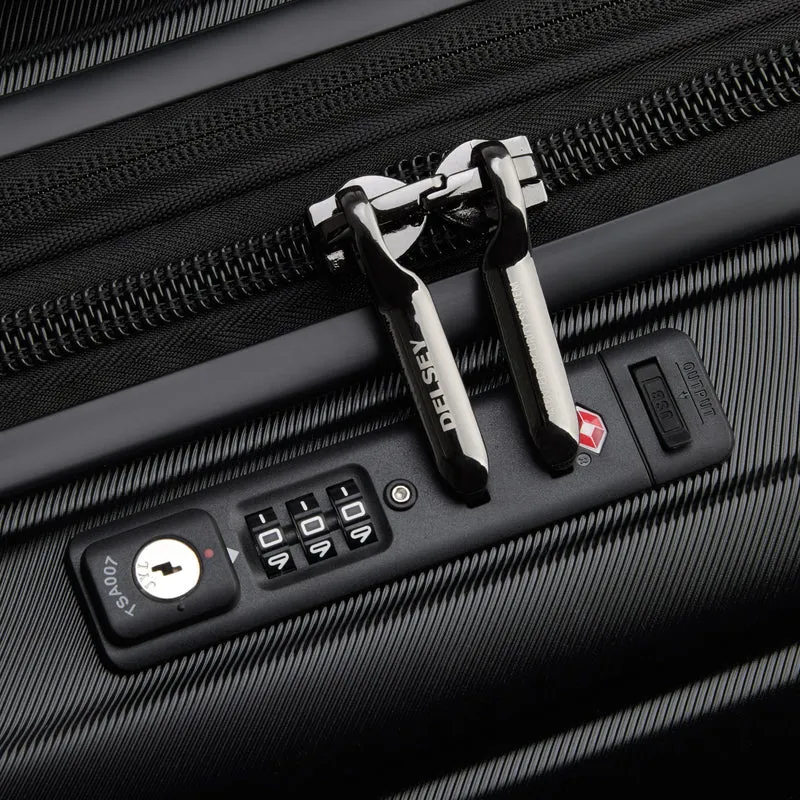 Delsey Paris Shadow 5.0 - Trolley de cabina con 4 ruedas y USB 55 cm (schwarz)